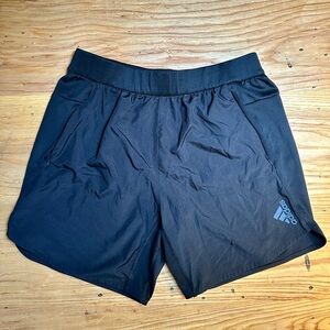 Adidas - Athletic Shorts - Black - Large